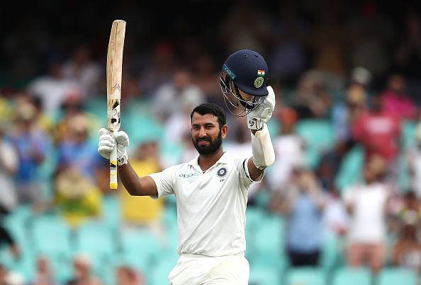 Cheteshwar Pujara scored over 500 runs in the series with best of 193 in SCG Test | Getty