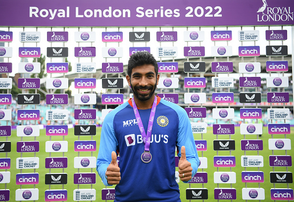 Jasprit Bumrah's outstanding stats of 6/19 earned him the Player of the Match title| Getty