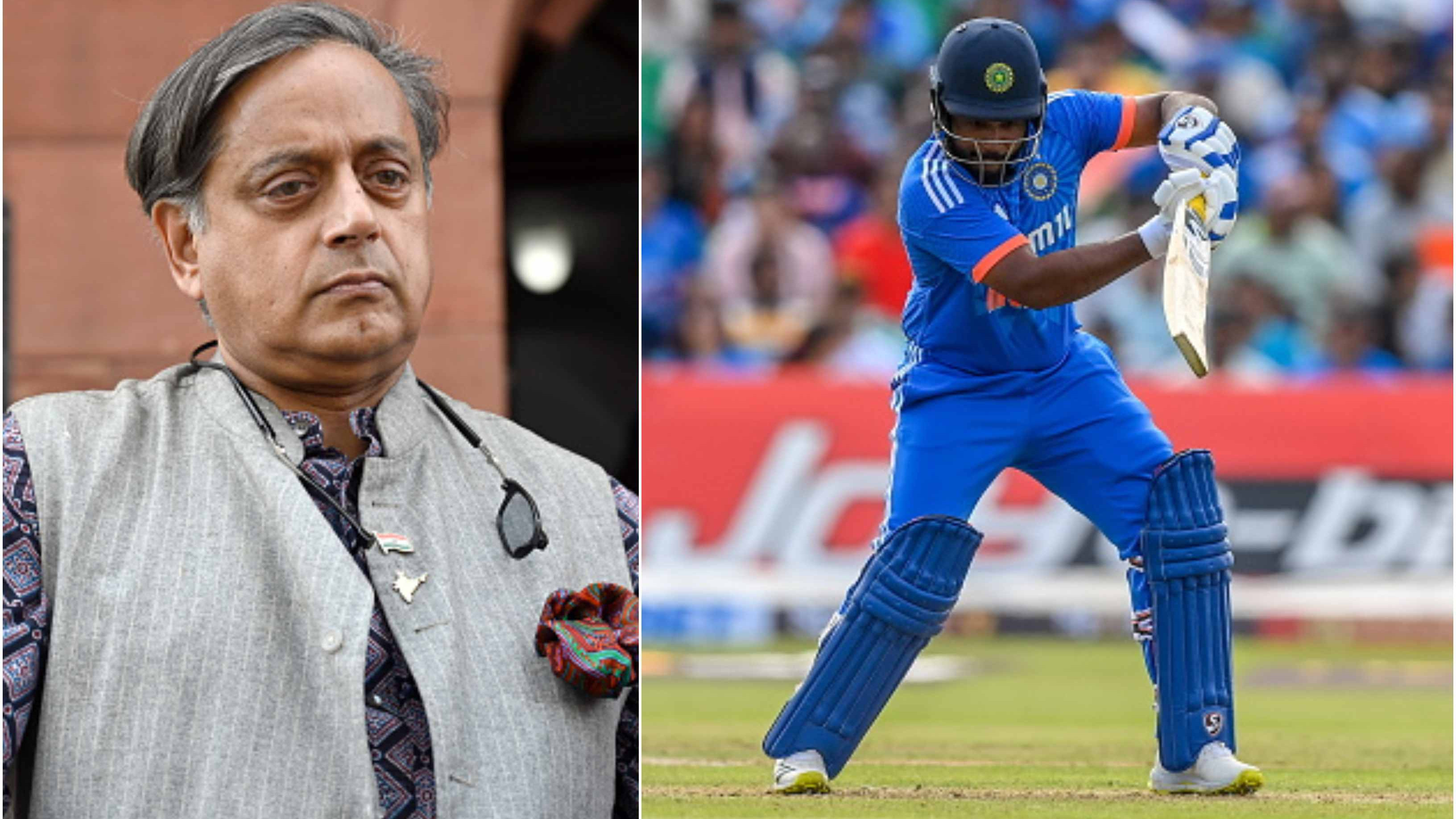 “His record vastly outstrips that of Jitesh Sharma,” Shashi Tharoor questions Sanju Samson’s absence from India’s Asian Games squad