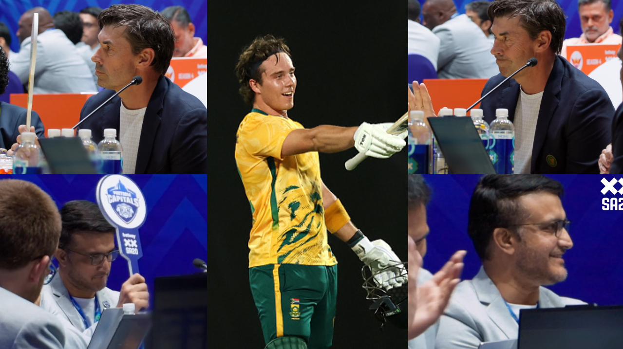 Dewald Brevis was bought by Pretoria Capitals in SA20 2026 auction | SA20 X