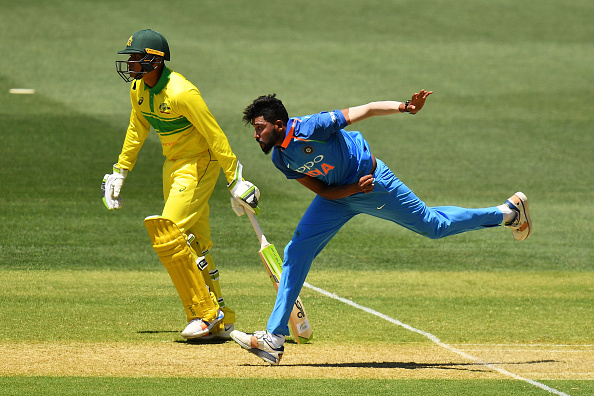 Siraj returned with match figures of 0/76 on his ODI debut | Getty 