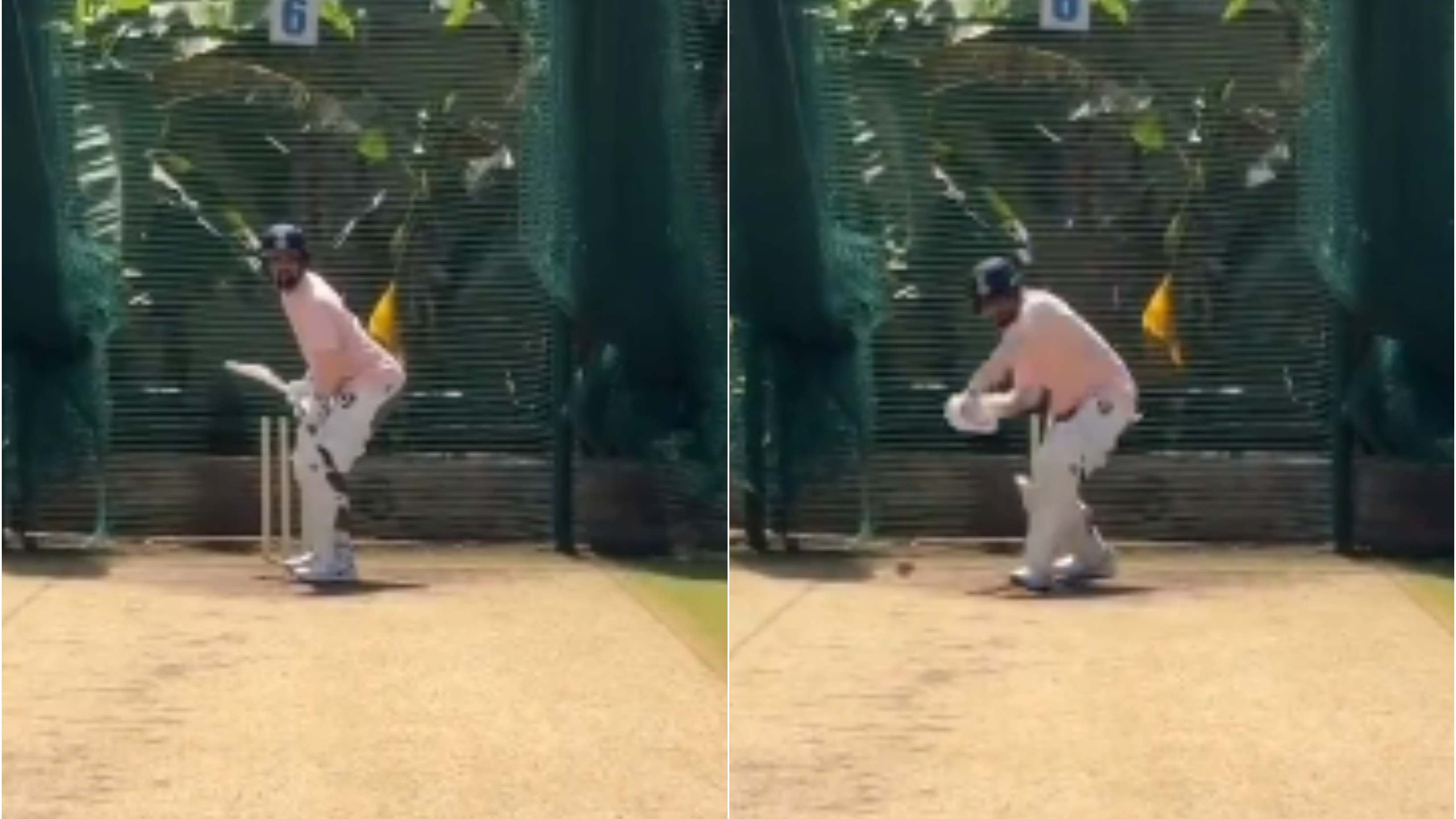 IND v ENG 2024: WATCH – KL Rahul hits the nets ahead of third Test against England in Rajkot