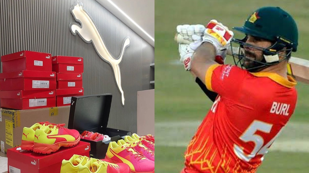 Puma shares photos of shoes shipment for Ryan Burl and other Zimbabwe cricketers