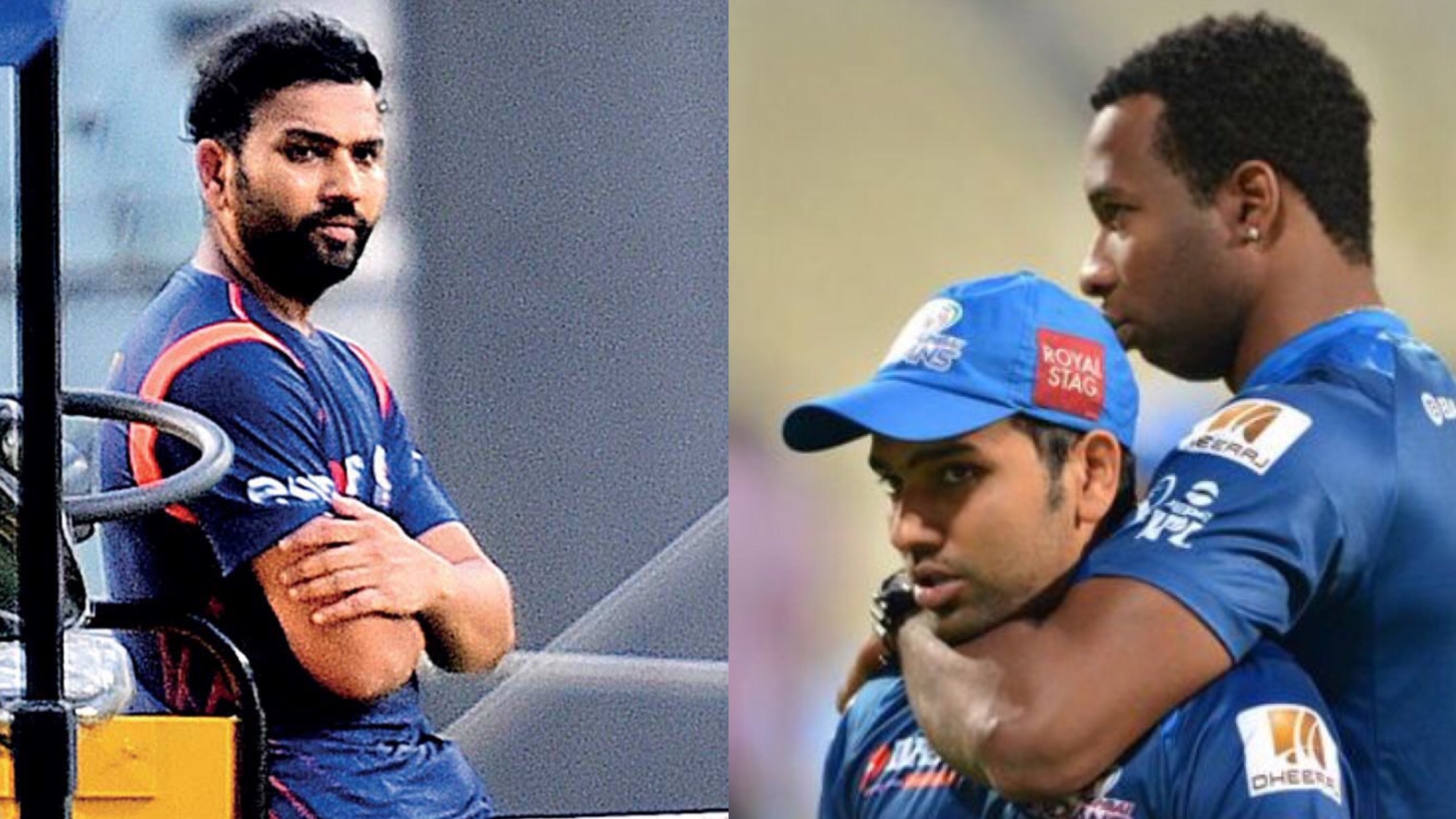 Kieron Pollard Unfollows Mumbai Indians Captain Rohit Sharma On Twitter
