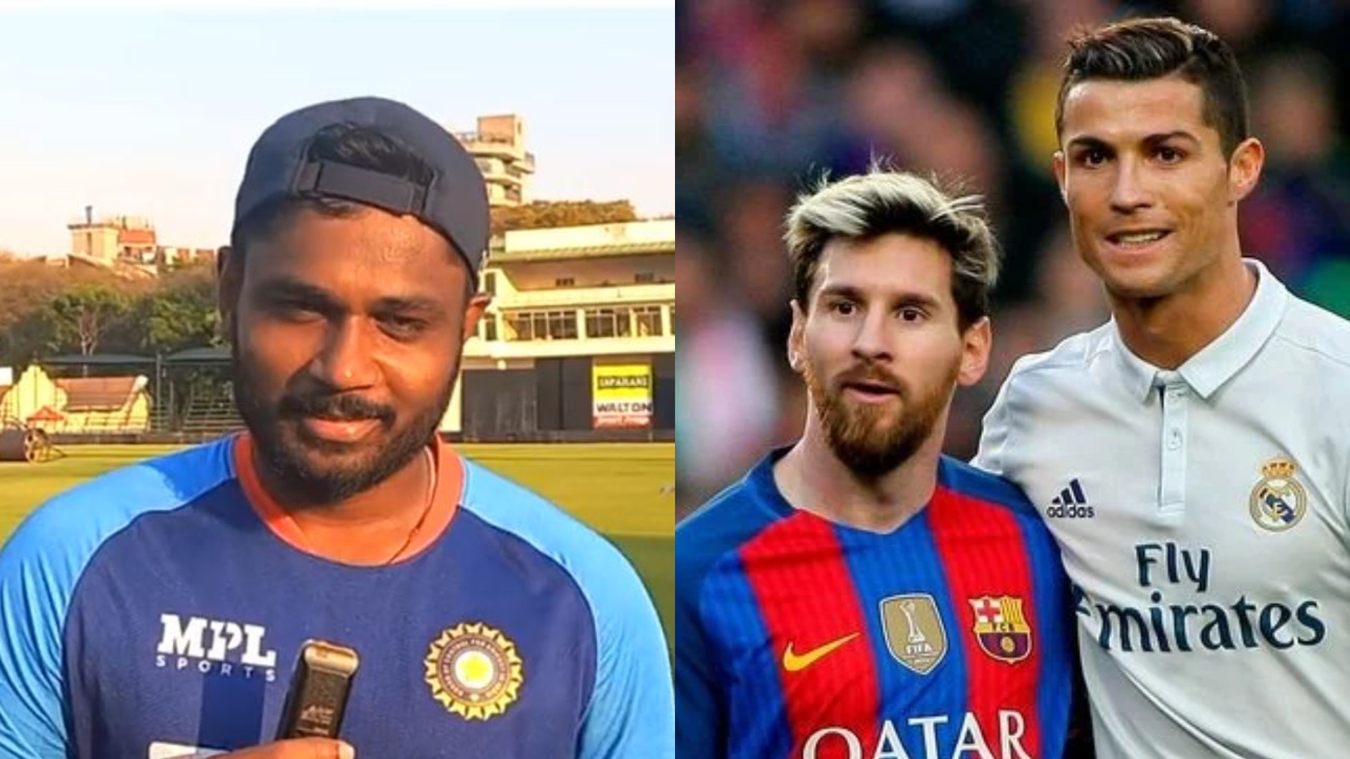 ZIM v IND 2022: WATCH- Messi or Ronaldo? Favorite sports personality- Sanju Samson answers some tricky questions