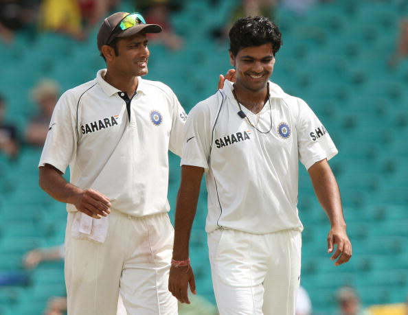 RP Singh deemed Anil Kumble as his best India captain | Getty