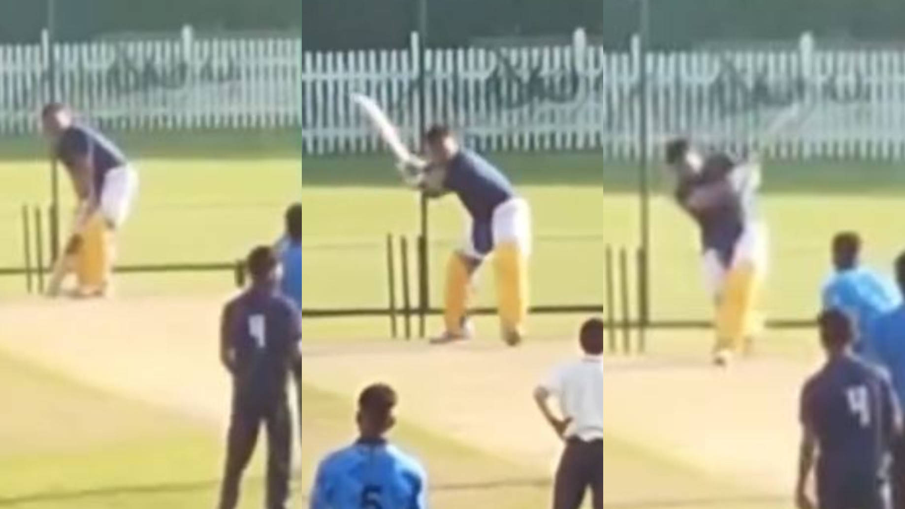 IPL 2023: WATCH- MS Dhoni practices hitting massive sixes during his prep for IPL 16