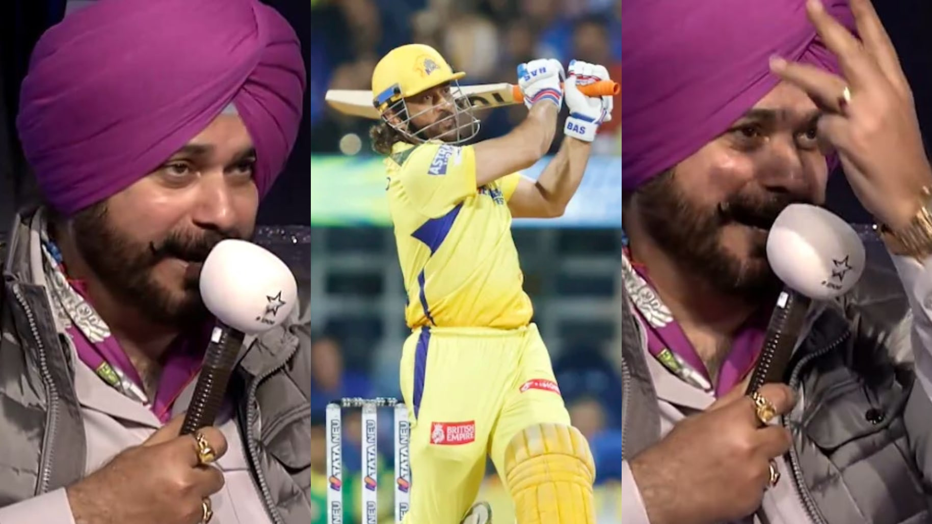 IPL 2024: WATCH- “Sabke Maha Baap”- Navjot Sidhu’s exciting commentary during MS Dhoni’s six-hitting spree v MI