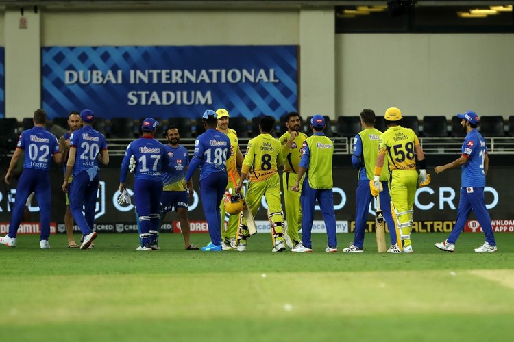 CSK defeated by DC by 44-runs in Dubai | Telugu