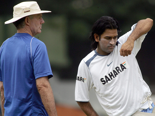 Greg Chappell and MS Dhoni | Getty Images