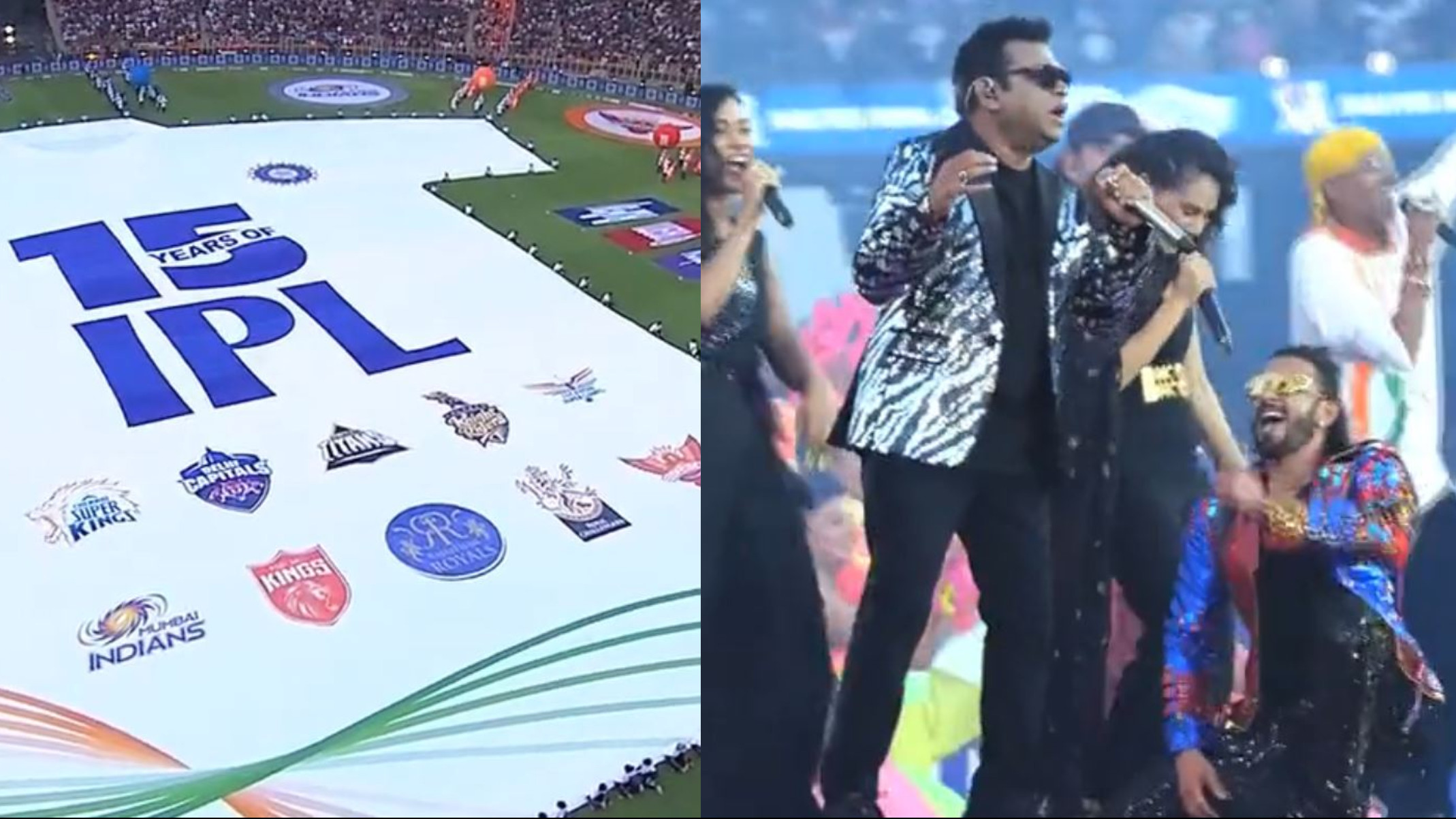 IPL 2022: WATCH- IPL creates Guinness world record for largest jersey; AR Rahman, Ranveer Singh enthrall crowd