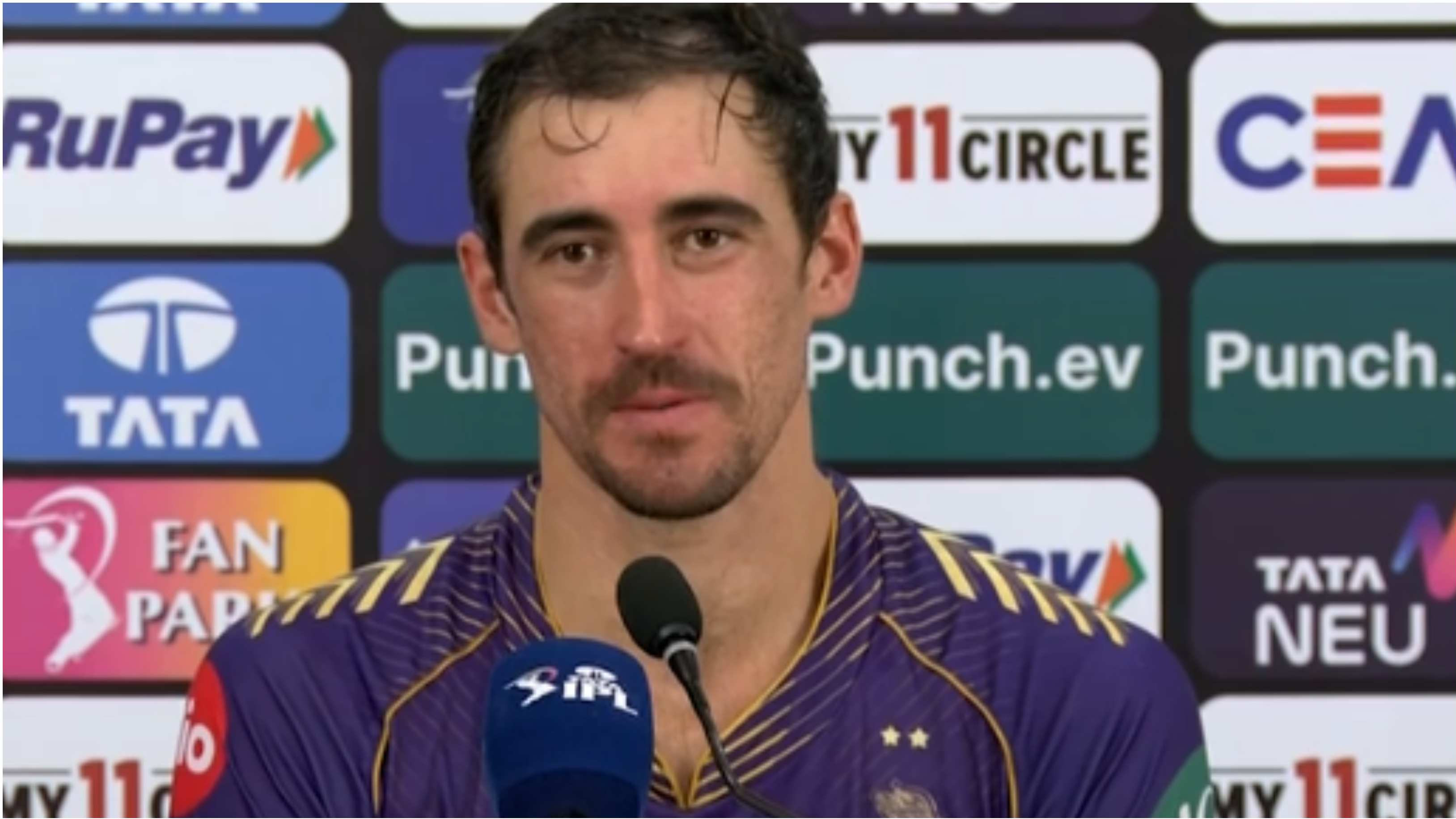 IPL 2024: “Trying to help KKR win the tournament,” says Mitchell Starc after match-winning spell against MI