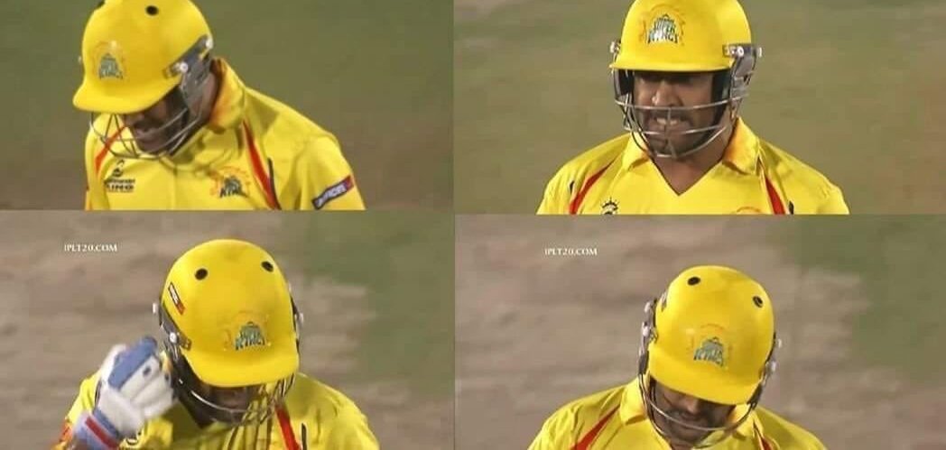 MS Dhoni's electric celebration after winning CSK a crucial match in IPL 2010 | YouTube Screengrab 