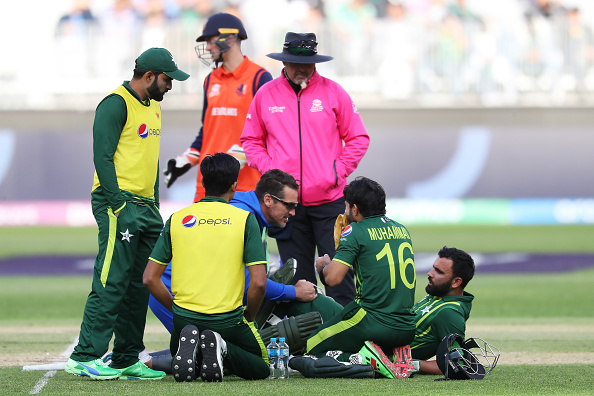 Fakhar aggravated his knee injury vs Netherlands and was ruled out T20 World Cup | Getty