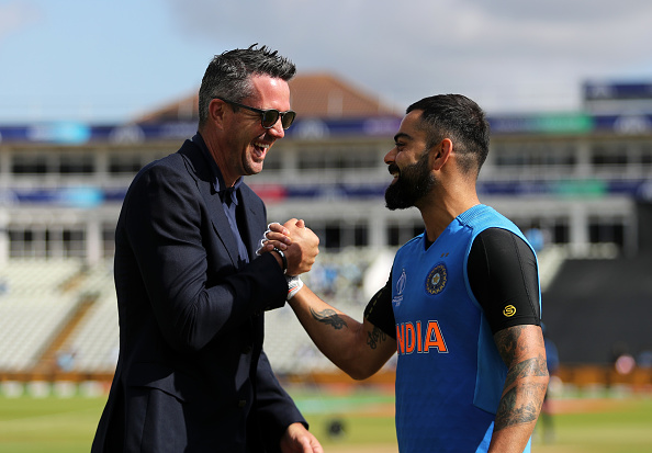 Kevin Pietersen and Virat Kohli | Getty