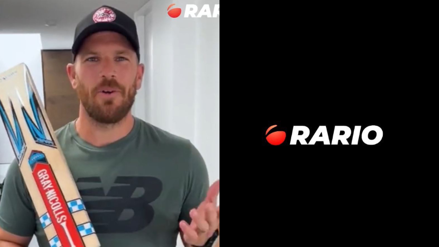 Aaron Finch comes onboard Rario, India’s first-ever official cricket NFT platform