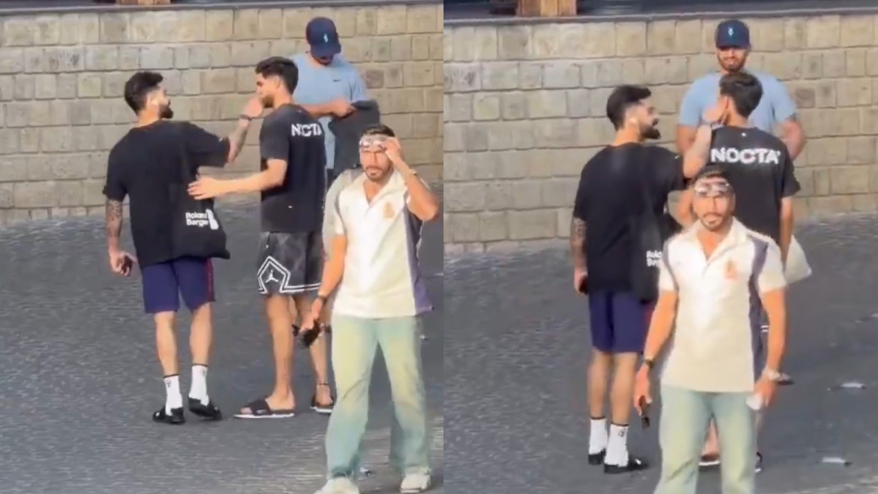 IPL 2026: WATCH- Virat Kohli playfully teases Shubman Gill for his beard look ahead of GT v RCB Qualifier 1