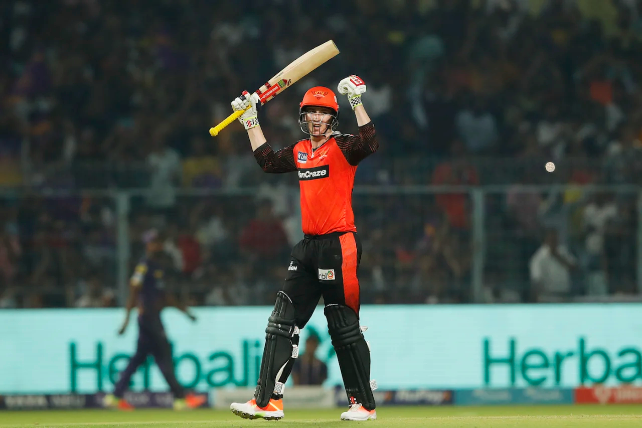 Harry Brook made 100/ against KKR for SRH | BCCI-IPL