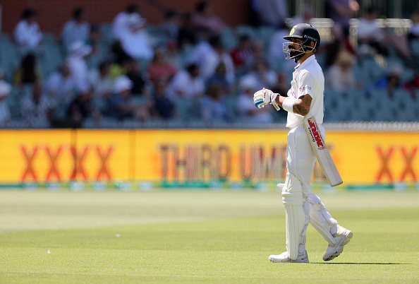 Virat Kohli made only 4 runs in the second innings | Getty