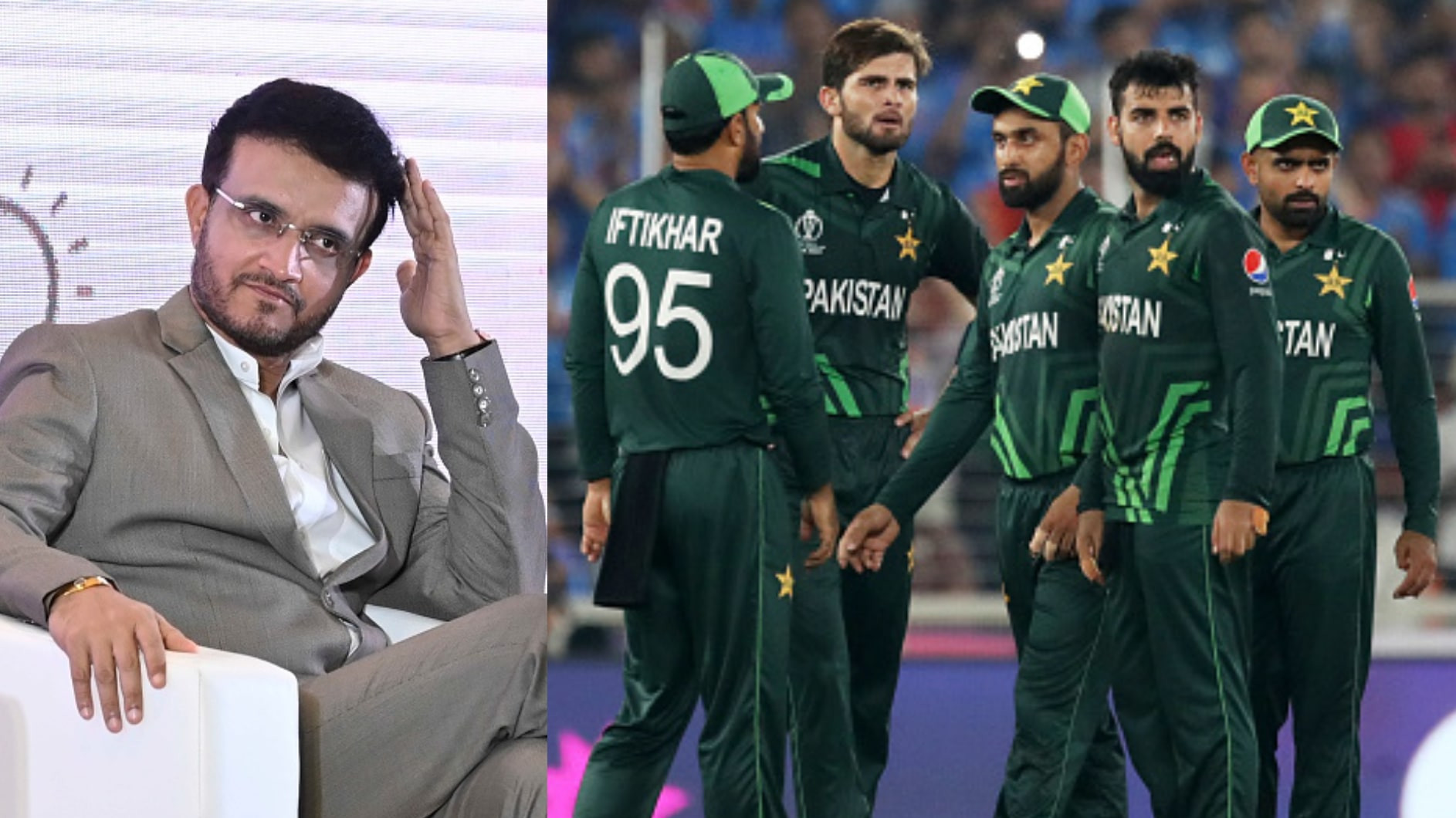 CWC 2023: “Pakistan can't handle pressure”- Sourav Ganguly says it'll be tough for Men in Green to bounce back after India loss