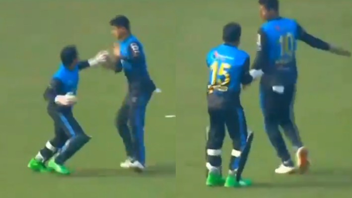 WATCH: Mushfiqur Rahim threatens to hit teammate in a shocking act on the field