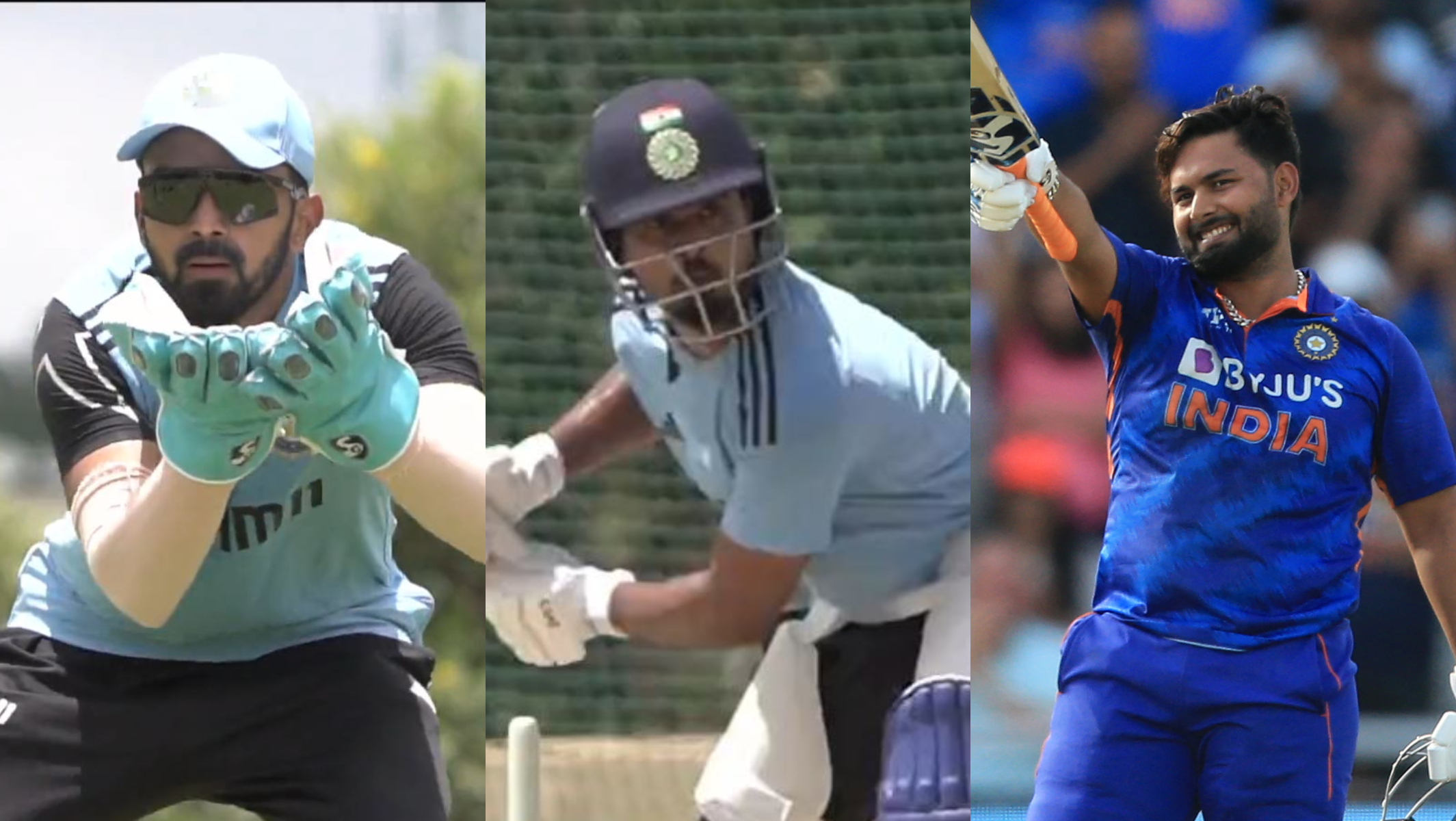 KL Rahul, Shreyas Iyer and Rishabh Pant | X