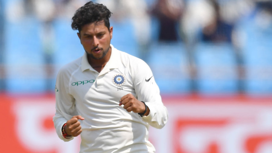 Kuldeep Yadav picked four wickets | AFP