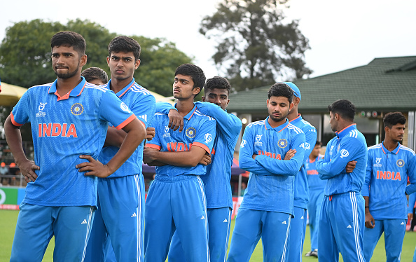The Indian U-19 team was outplayed in the final | Getty