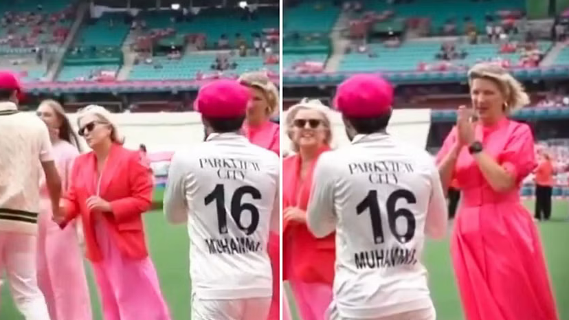 AUS v PAK 2023-24: WATCH- Mohammad Rizwan refuses to shake hands with Glenn McGrath’s female family members