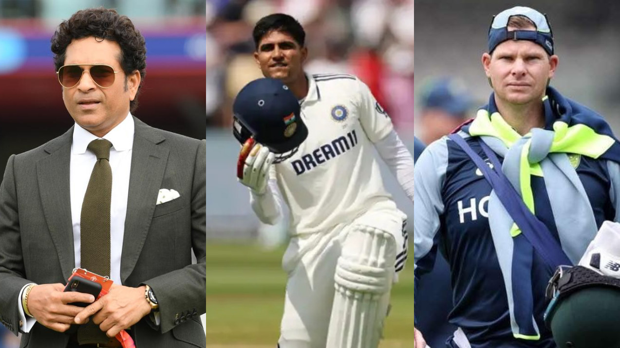 “Defend straight, play..”- Shubman Gill reveals advice received from Sachin Tendulkar and Steve Smith before England Tests