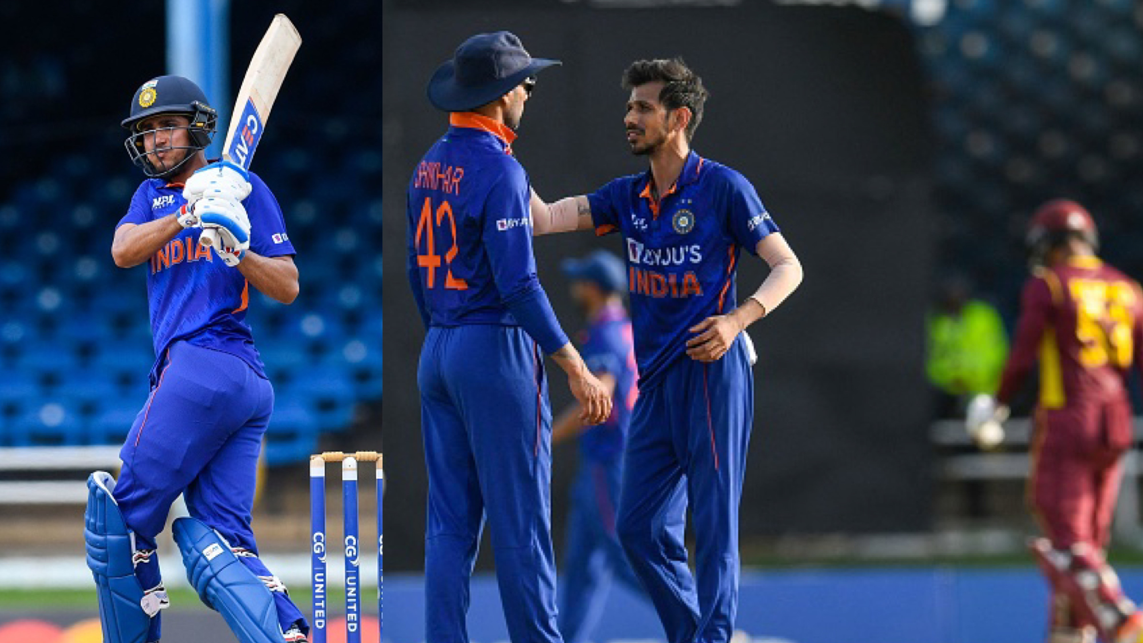 WI v IND 2022: Shubman Gill's 98*, Yuzvendra Chahal's 4/17 power India to 119-run win; sweep the ODI series 3-0