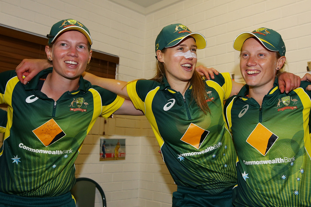 Meg Lanning captains both ODI and T20I teams, while Ellyse Perry and Alyssa Healy features in both teams