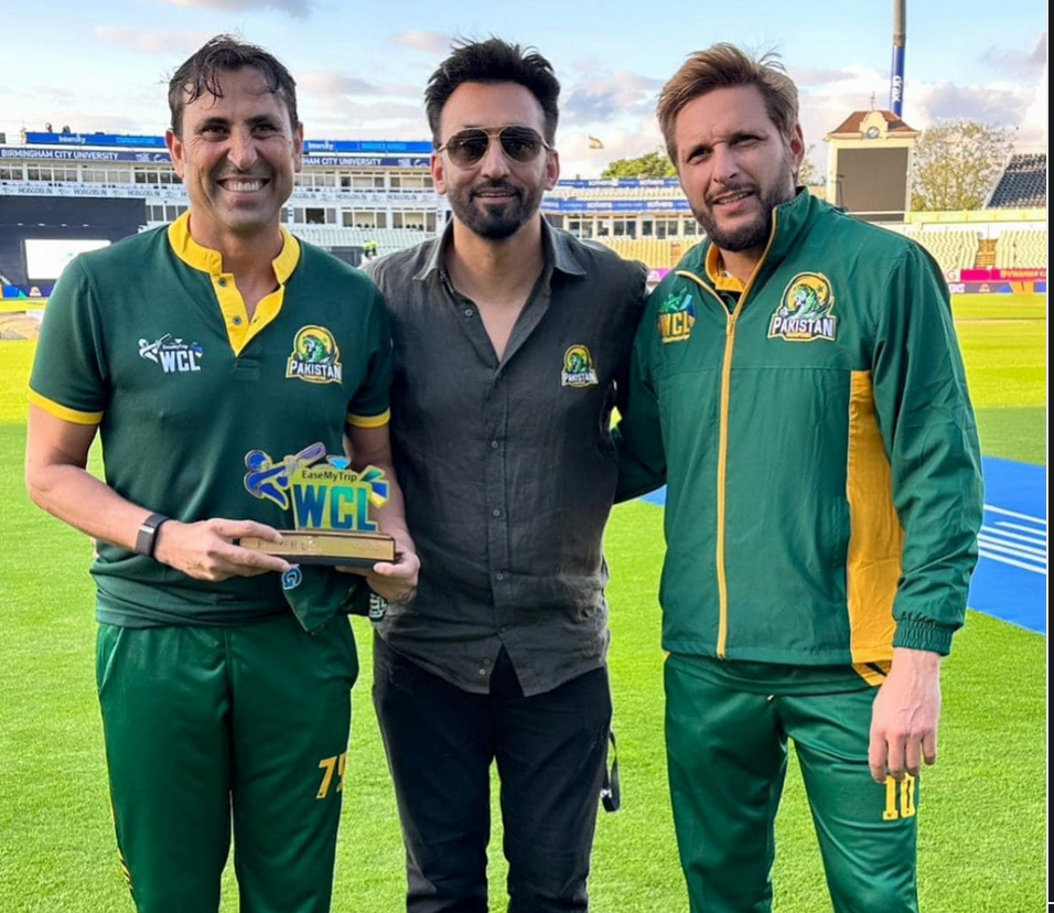 Kamil Khan with Pakistan Champions team in WCL | Instagram