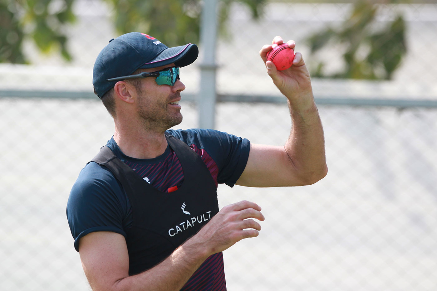 James Anderson practicing with the pink ball ahead of third Test | BCCI