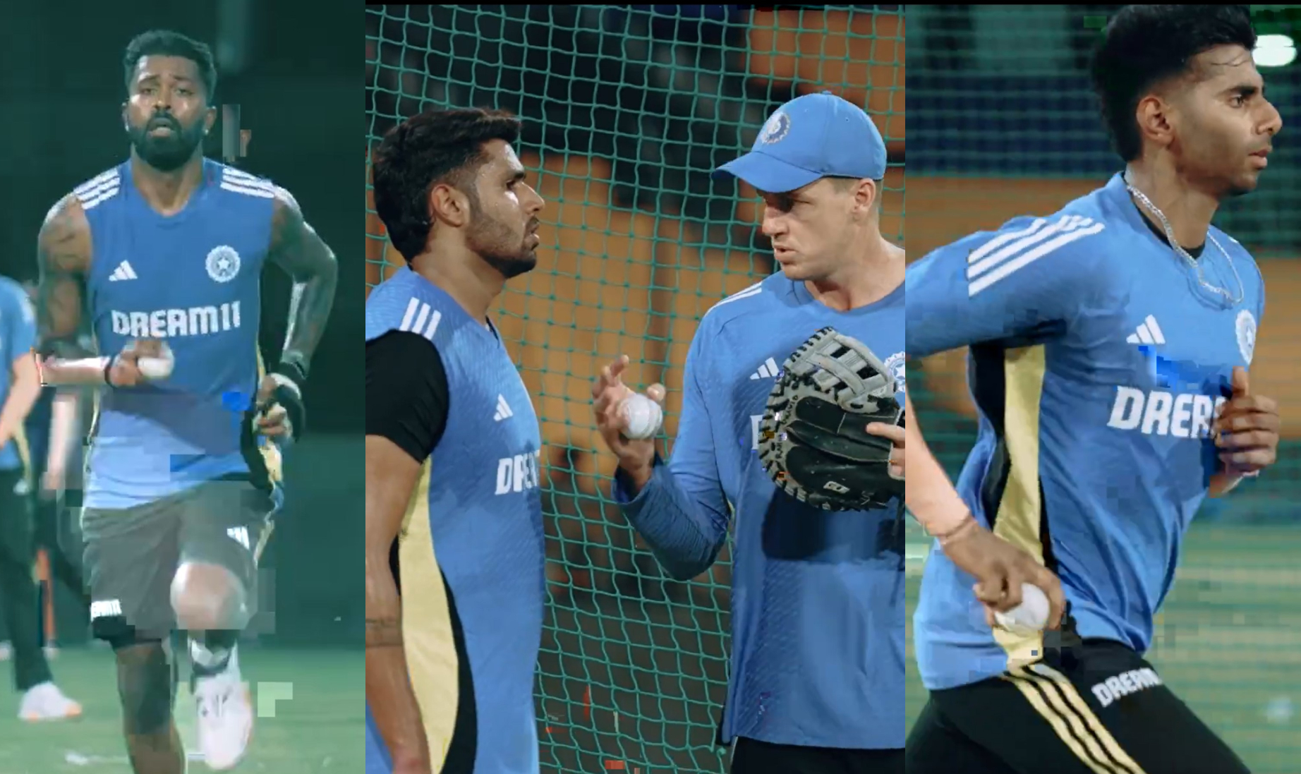 Mayank Yadav, Harshit Rana and Hardik Pandya worked with Morne Morkel | BCCI X