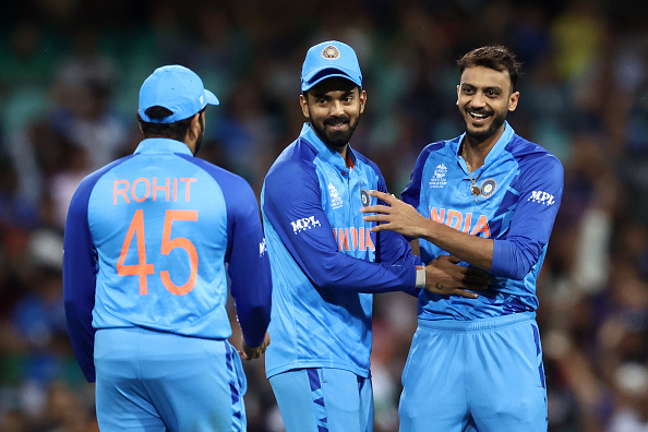 Akshar Patel took 2 wickets in the match against the Netherlands | Getty