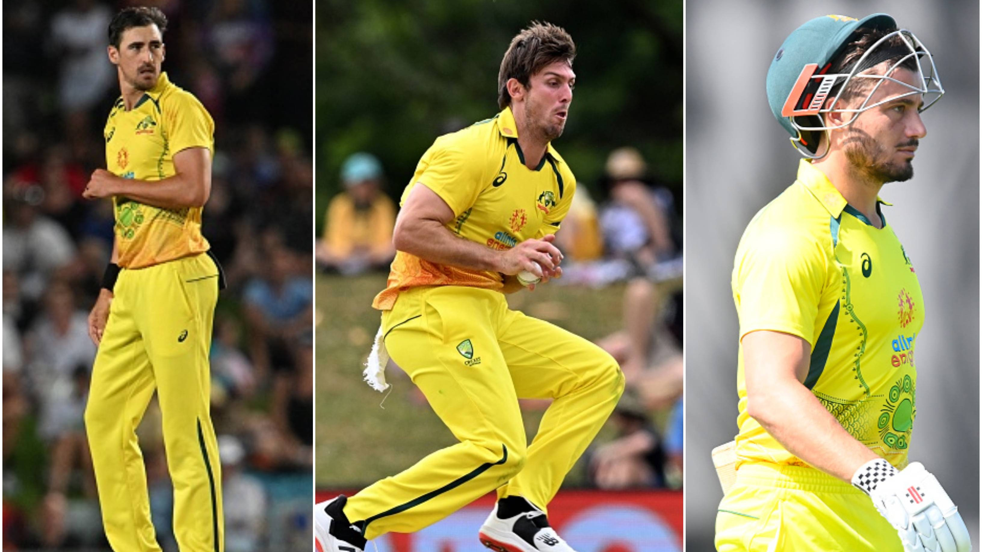 IND v AUS 2022: Australia name replacements as Starc, Marsh and Stoinis ruled out of T20I series