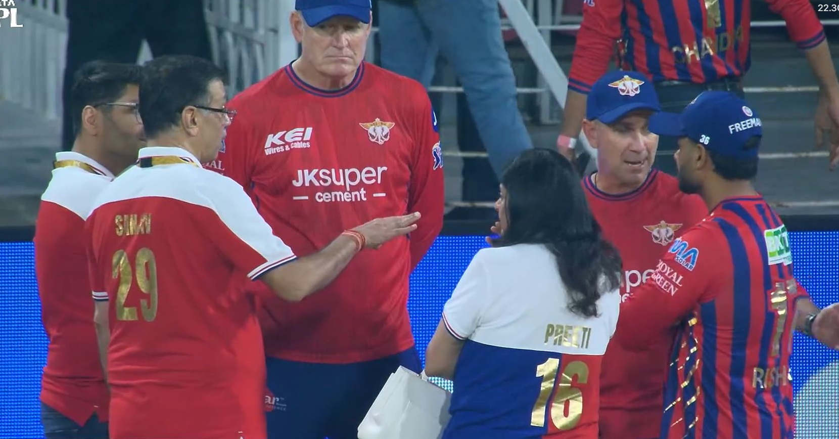 Rishabh Pant and LDG staff got an earful from owner Sanjiv Goenka | X