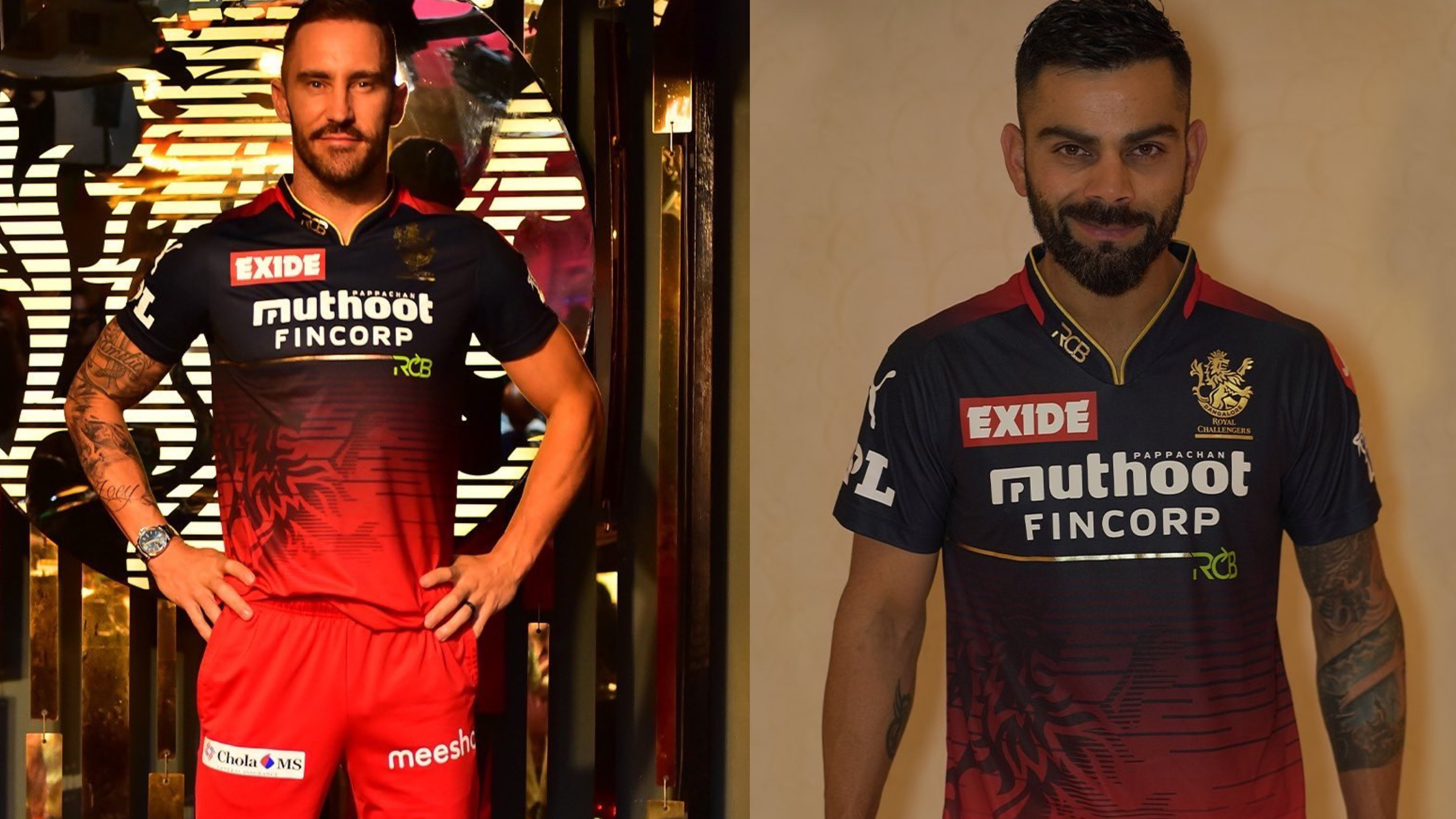 IPL 2022: Royal Challengers Bangalore unveil their new look jersey for IPL 15 season