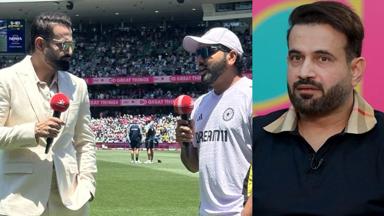 WATCH- ‘He shouldn’t have been in XI’- Irfan Pathan on 'over the top' support to Rohit Sharma as he sat out SCG Test