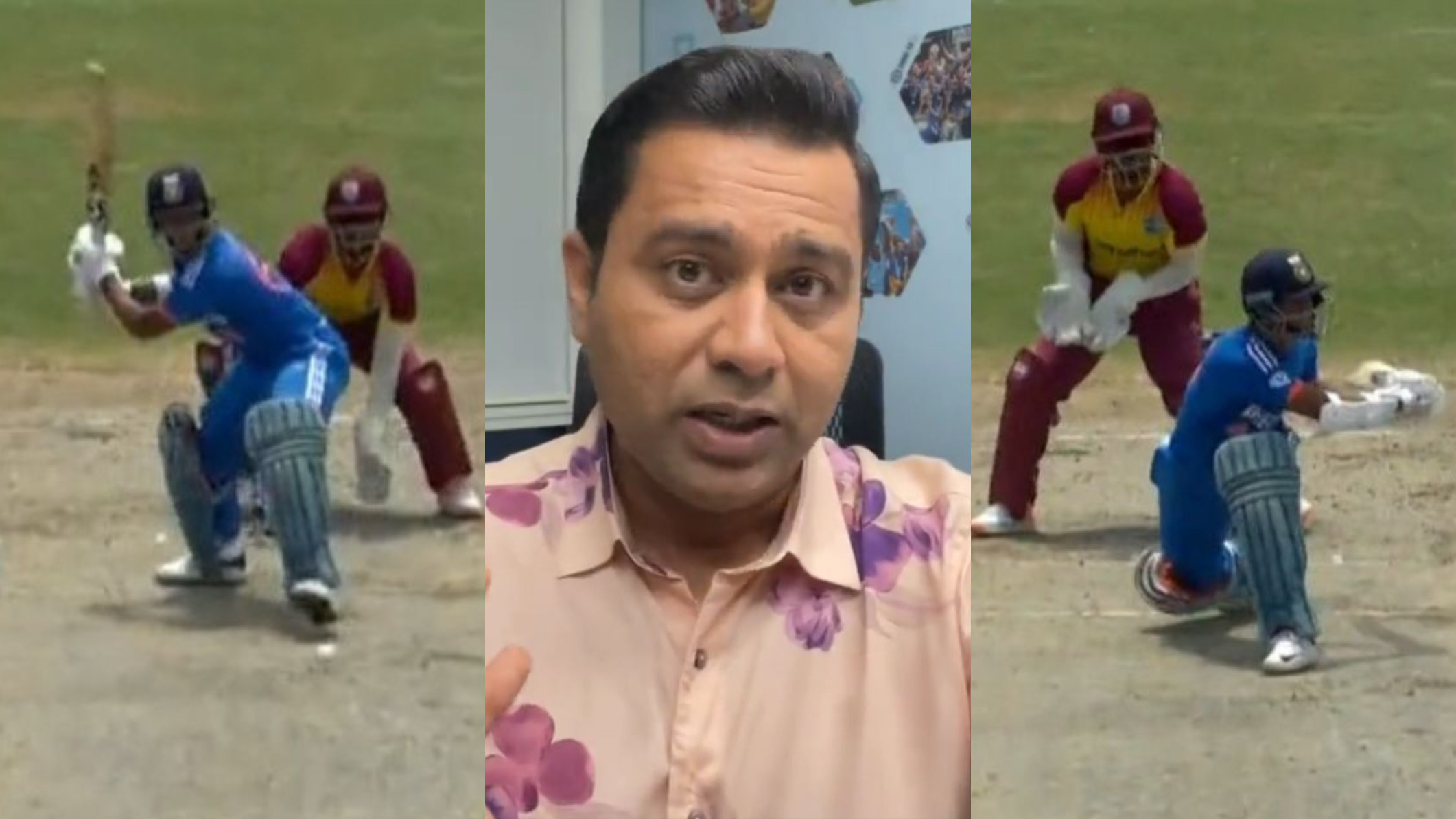 WI v IND 2023: WATCH- “Jaiswal practiced switch hit 800 times while batting for 7 hours in nets”- Aakash Chopra