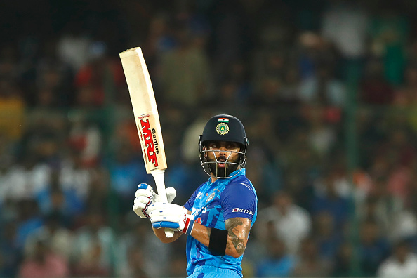 Virat Kohli smashed fifty against Australia in 3rd T20I| Getty Images