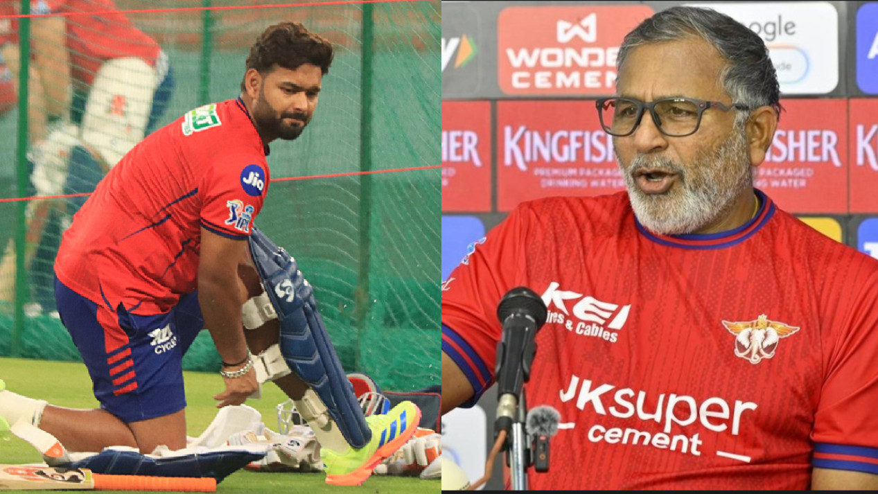 IPL 2026: “He is perfectly alright, fit enough”- B Arun says LSG captain Rishabh Pant will play against PBKS