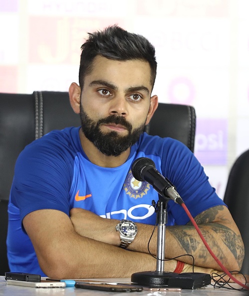 Virat Kohli attended the press conference ahead of Hyderabad ODI | Getty