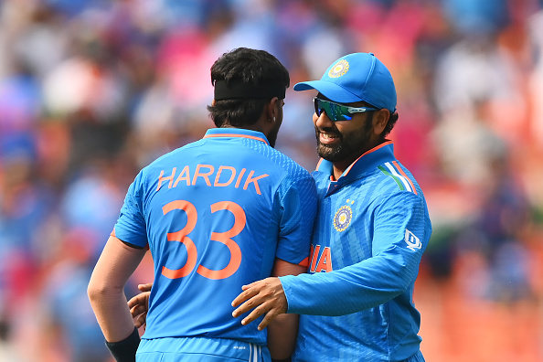 Rohit Sharma and Hardik Pandya | Getty