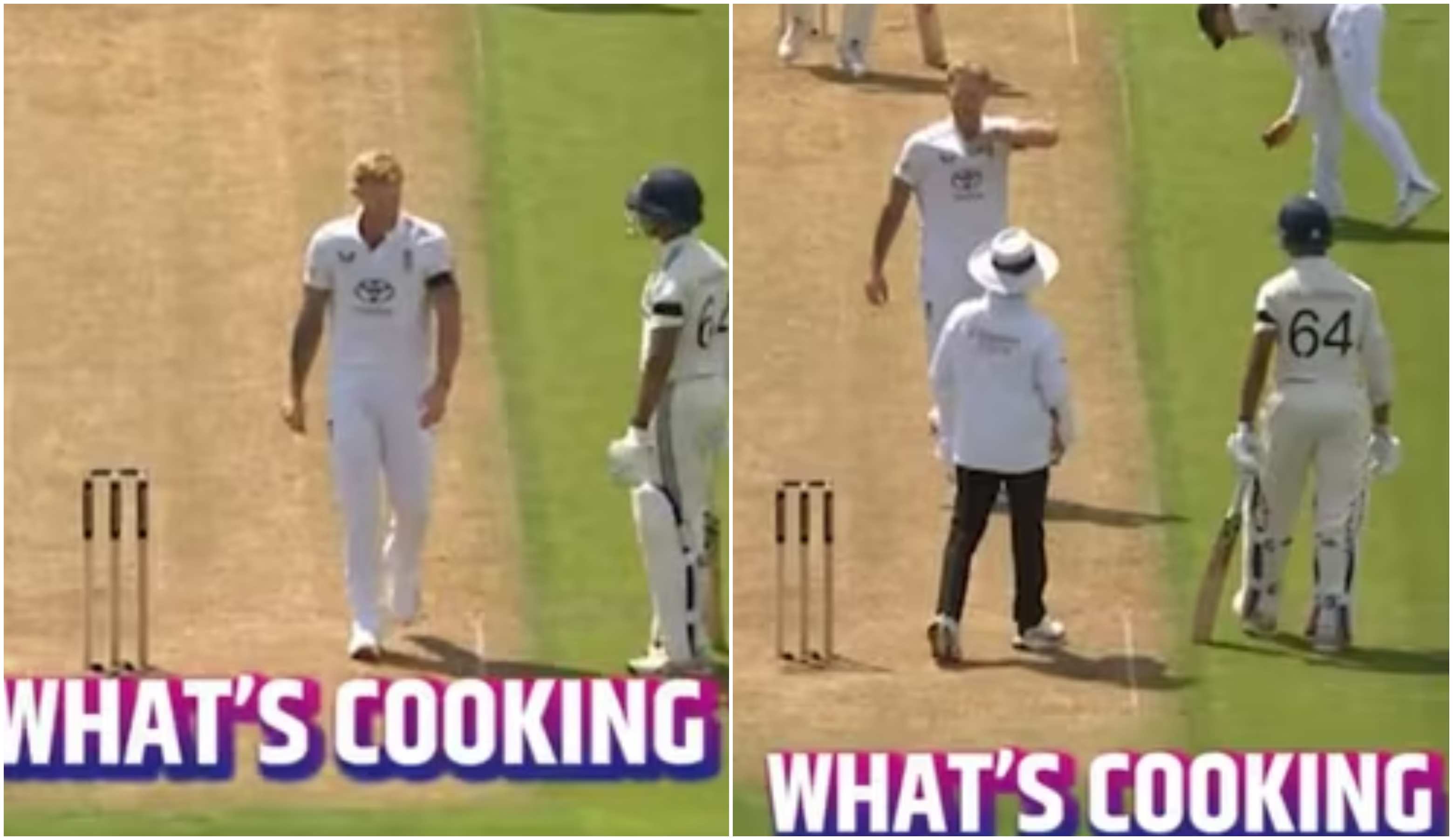 Ben Stokes and Yashasvin Jaiswal were involved in war of words | Screengrabs