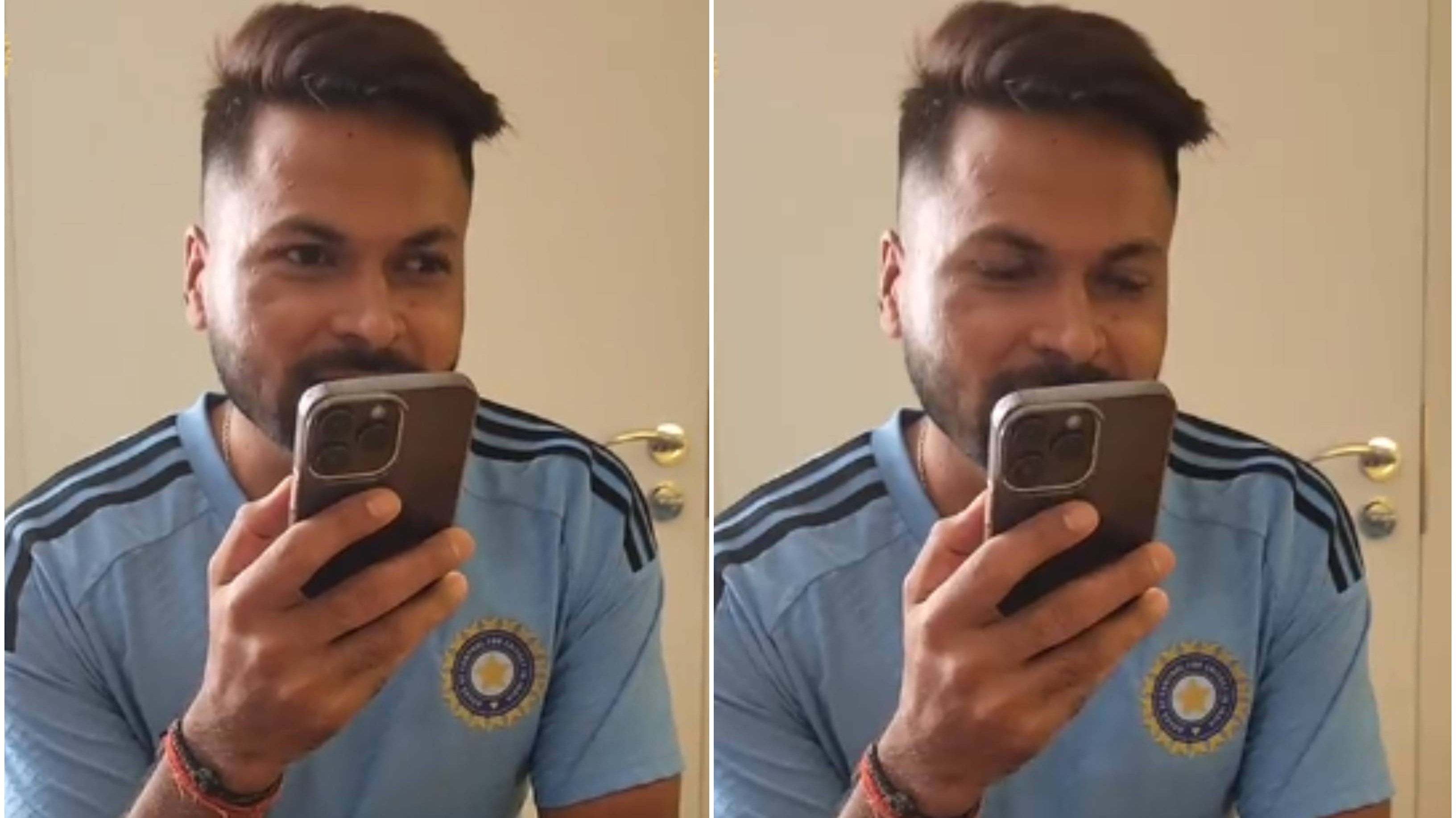 WI v IND 2023: WATCH – Mukesh Kumar's heartfelt phone call with his mother after Test debut in Port of Spain