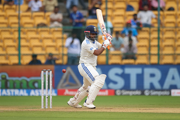 Rishabh Pant top-scored for India with 20 | Getty