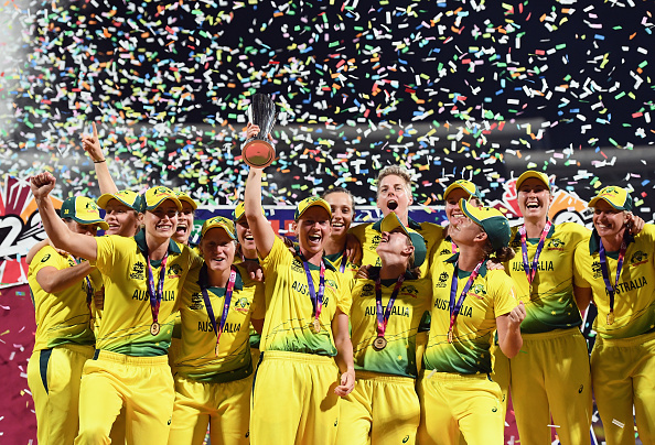 Australia were magnificent on the night of the final | Getty 