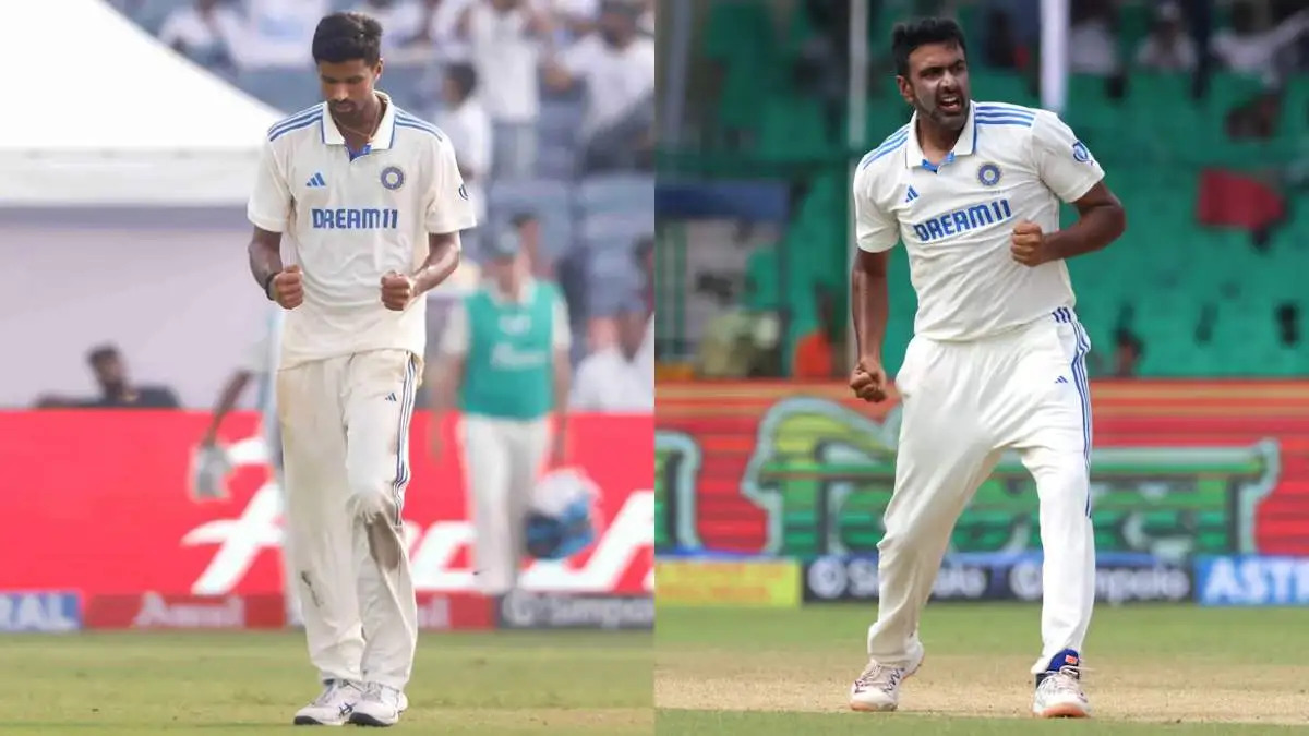 Washington Sundar and R Ashwin | PTI